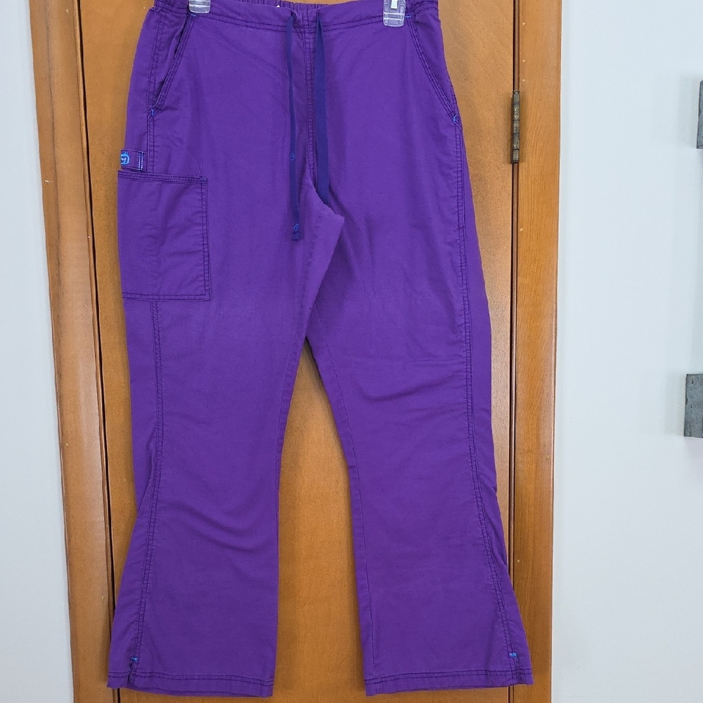 Women's Wink Purple Uniform Drawstring Pants